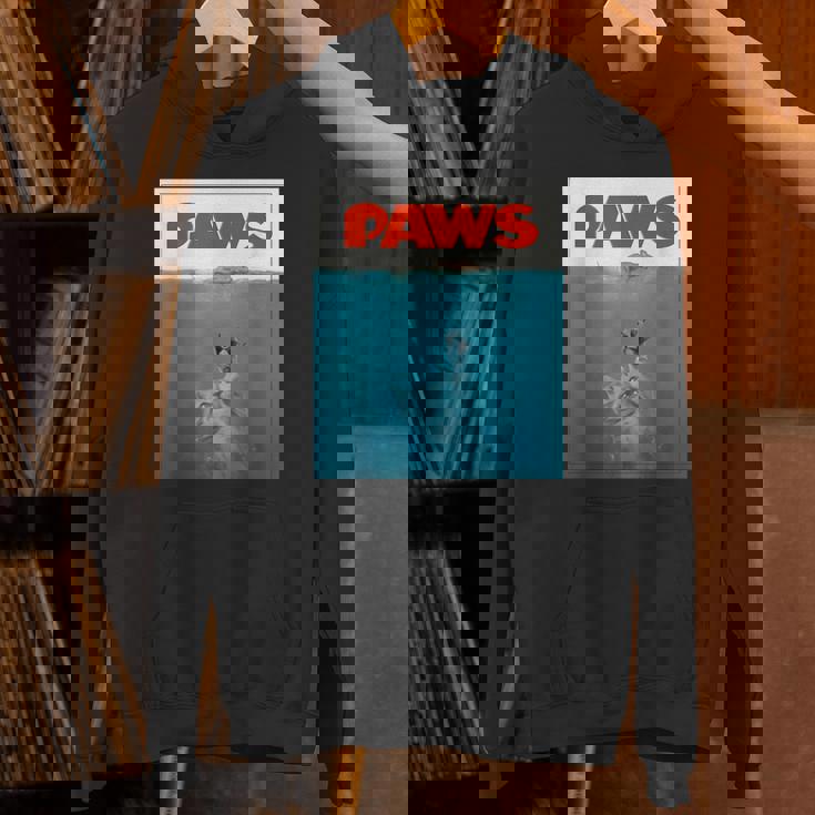 Paws Cat ファニーtシャツ、子猫映画ポスターパロディ パーカー