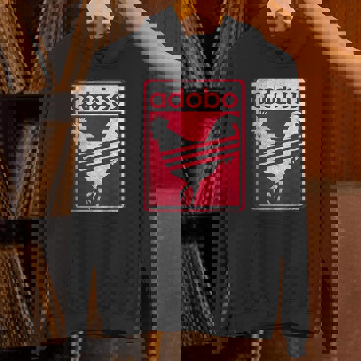 Pinoy シャツ ダメージ加工 チキン Adobo フィリピンシャツ パーカー