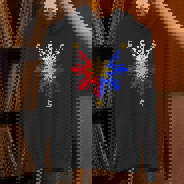 Pinoy フィリピン国旗 太陽 パーカー