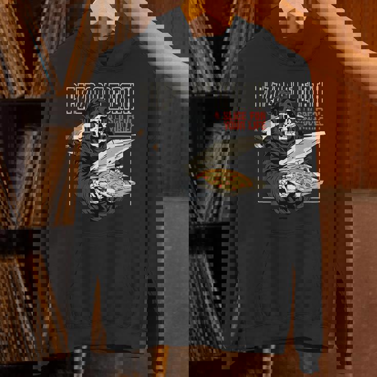 Pizza Of Death Pie Till I Die Grim Reaper Pizza Love パーカー