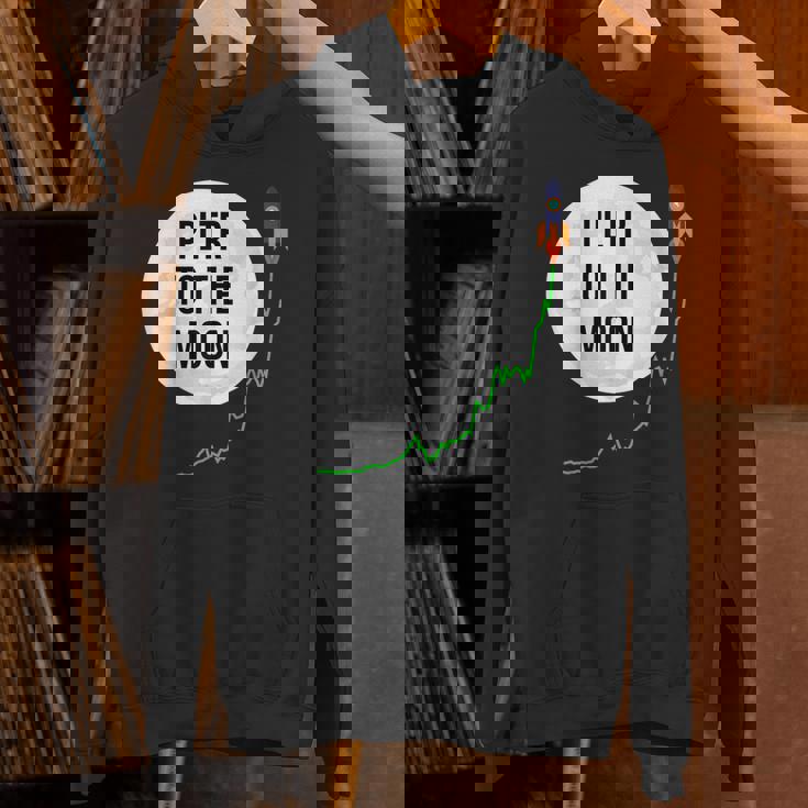 Pltr トゥザムーン株式ティッカー Wsb 面白いミーム パーカー