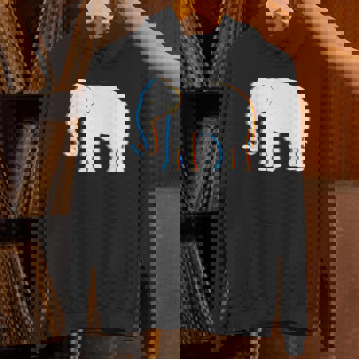 Psy Trance サイケデリックエレファントtシャツ パーカー