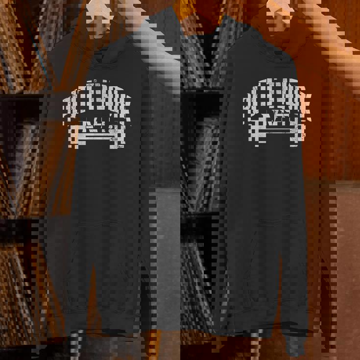 Put It Work Lvft ジム ボディービル ボディービルダー リフティング グランジ パーカー