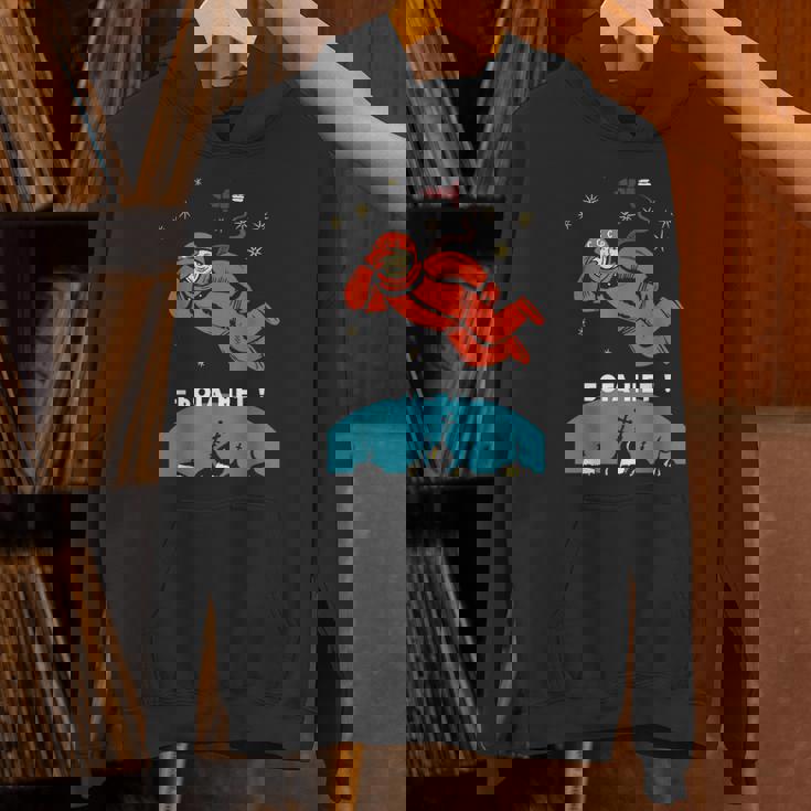 There's No God レトロ 無神論者 ユーリ ガガーリン スペース パーカー