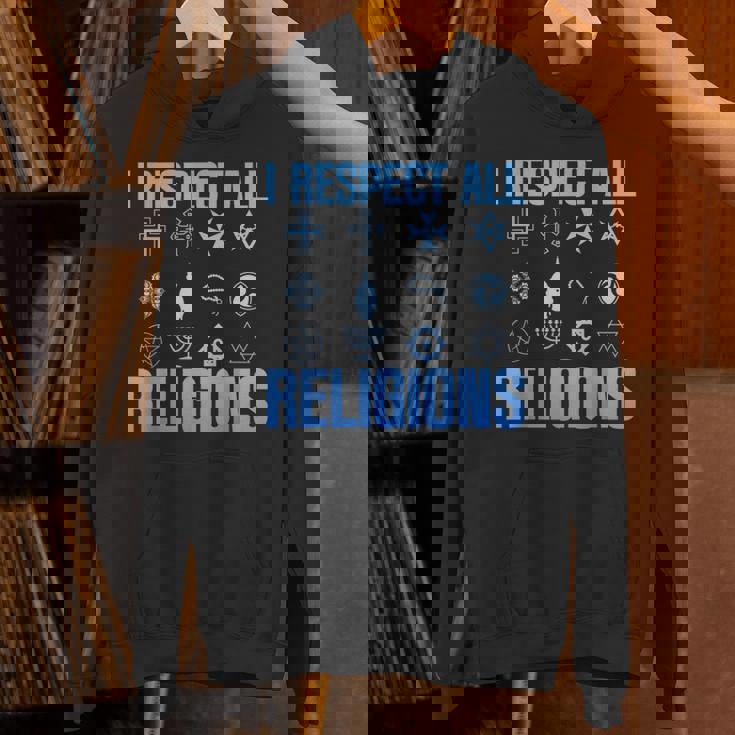 I Respect All Religions 精神性 寛容 受容 パーカー