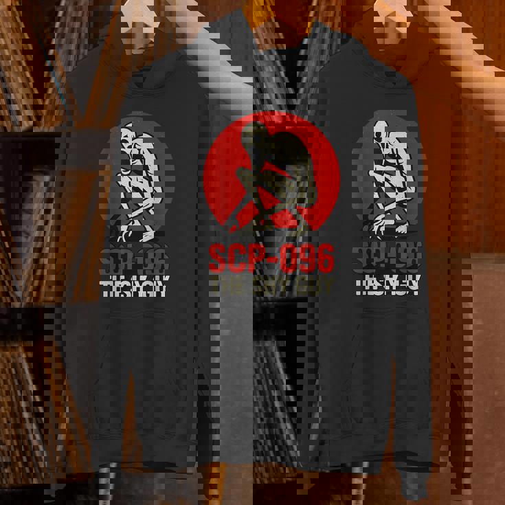 Scp-096 「シャイガイ」ホラーアートデザイン パーカー