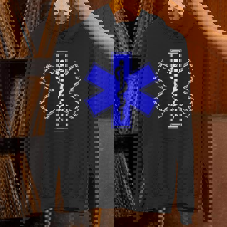 Star Of Life Rod Of Asclepius Emt Ems パラメディック メディック パーカー