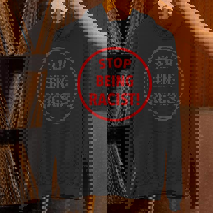 Stop Being A Racist Circle 反人種差別 平等 Blm パーカー
