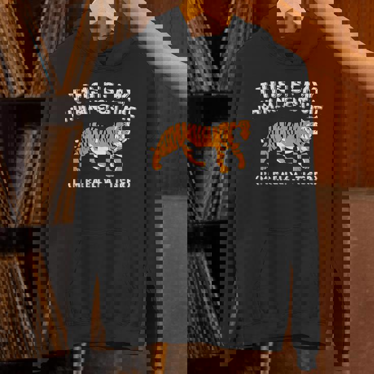 This Is My Human コスチューム I'm Really A Tiger かわいいタイガー Hoodie