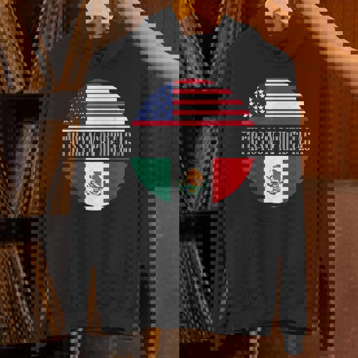 This Is My Pride フラッグ メキシカン アメリカン チカーノ チカーナ メンズ パーカー