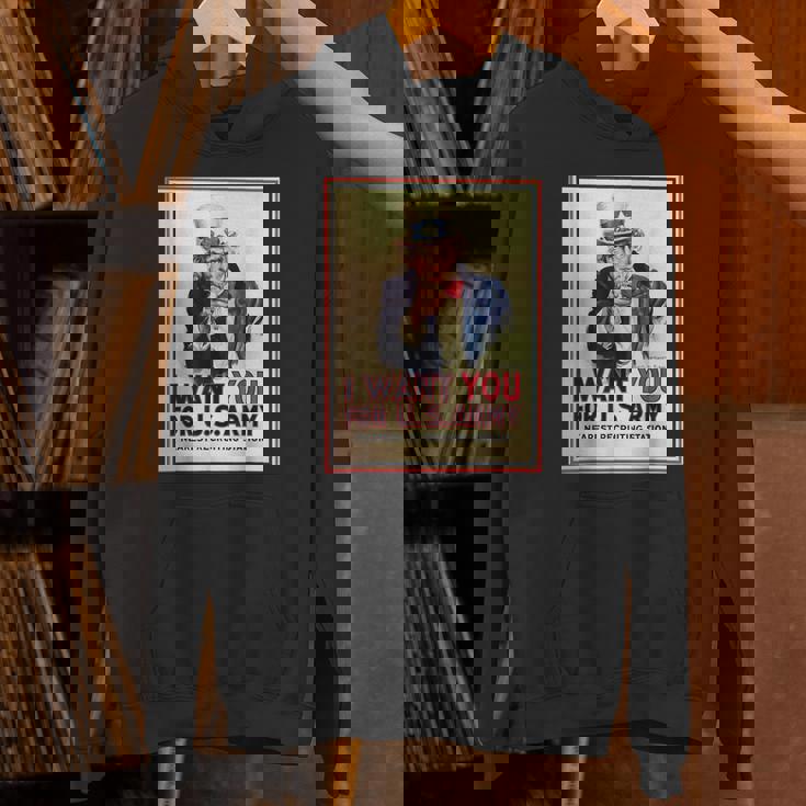 Uncleam I Want You For Us Army ビンテージポスターtシャツ Hoodie