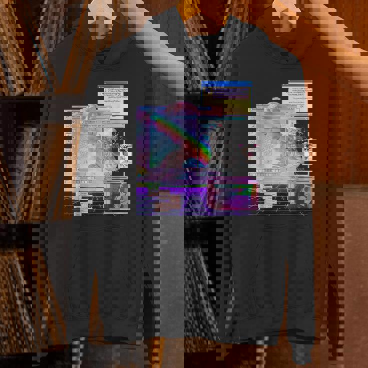 Vaporwave 美的pc トリッピーアート 90年代コンピューター パーカー