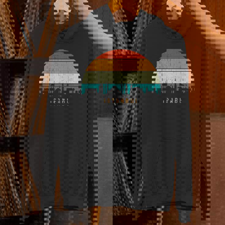 Vintage Retrotyle City Turkeykyline Cityscape Istanbul 長袖tシャツ パーカー