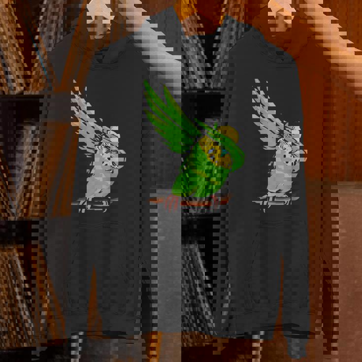 おもしろインコ セキセイインコ ペット オウム 動物 愛 Hoodie