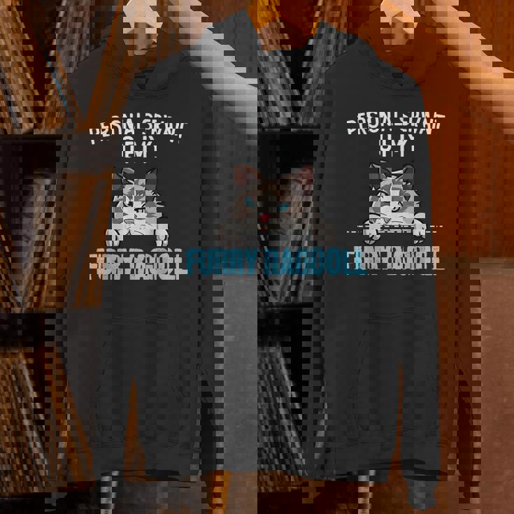 かわいいラグドール猫のデザイン-私のラグドールが大好き Hoodie