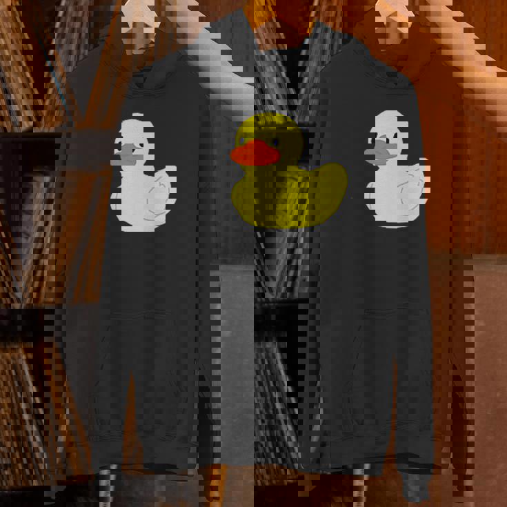 かわいいラバーダックイエローグラフィックかわいいラバーダック パーカー