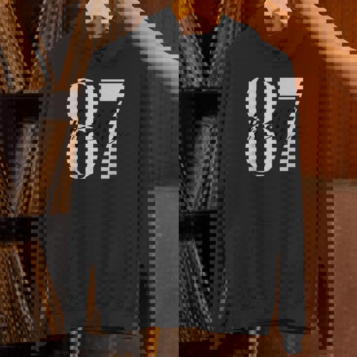 こんにちは 87歳誕生日ようこそ 87 パーカー