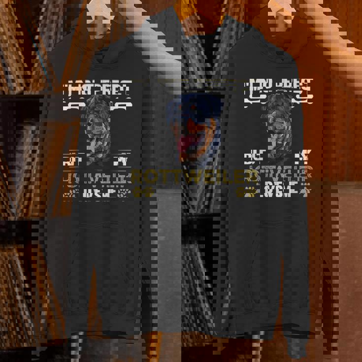 しかし、私のロットワイラーは私を愛している 犬の恋人 ロットワイラー パーカー