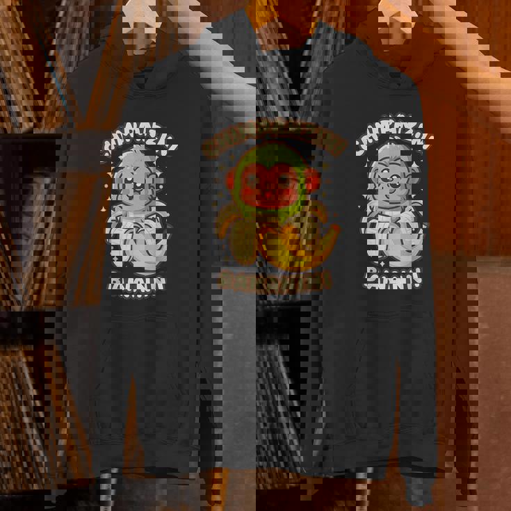 ちびカワイイチンパンジーニバナニーニ イタリアブレインロットミーム パーカー