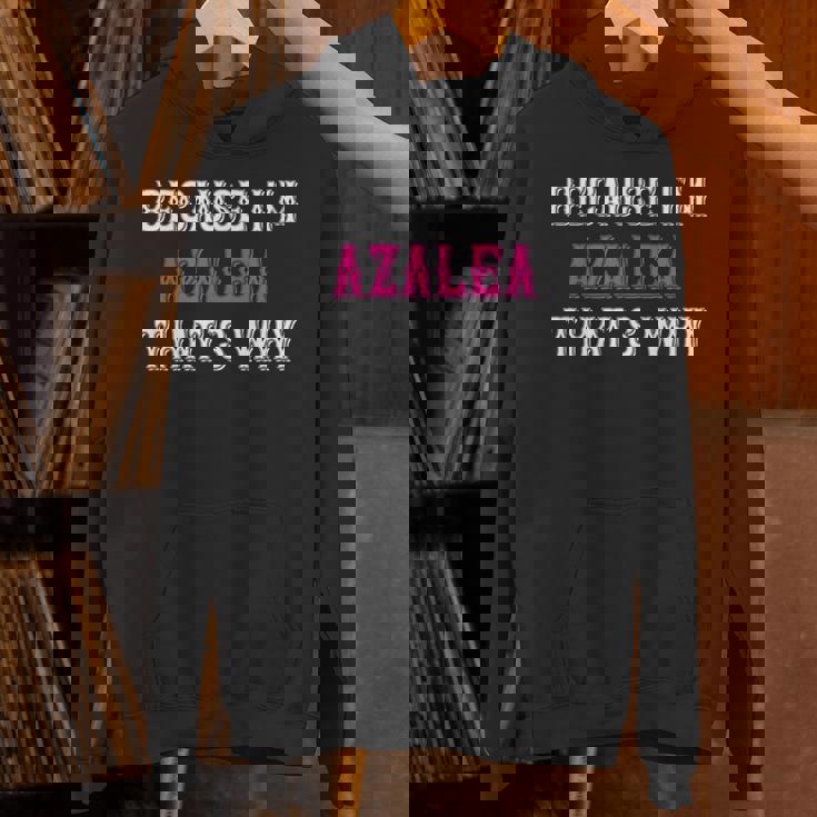 つつじ私がツツジだからこそ-ピンクのツツジの名前 パーカー