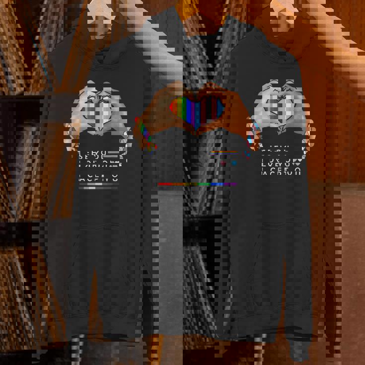 なるほど、愛してる、受け入れるよ、Lgbtqの味方プライド パーカー