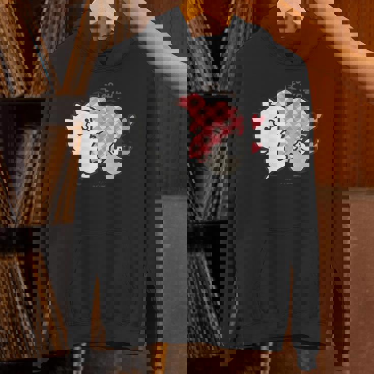 ねこぺん日和 ハート パーカー