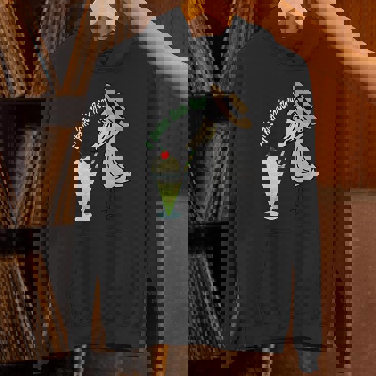 みんな大好きハシビロコウ 動かない鳥 はしび郎クラブ メロンソーダ おもしろ 鳥 Zoo オリジナルデザイン パーカー