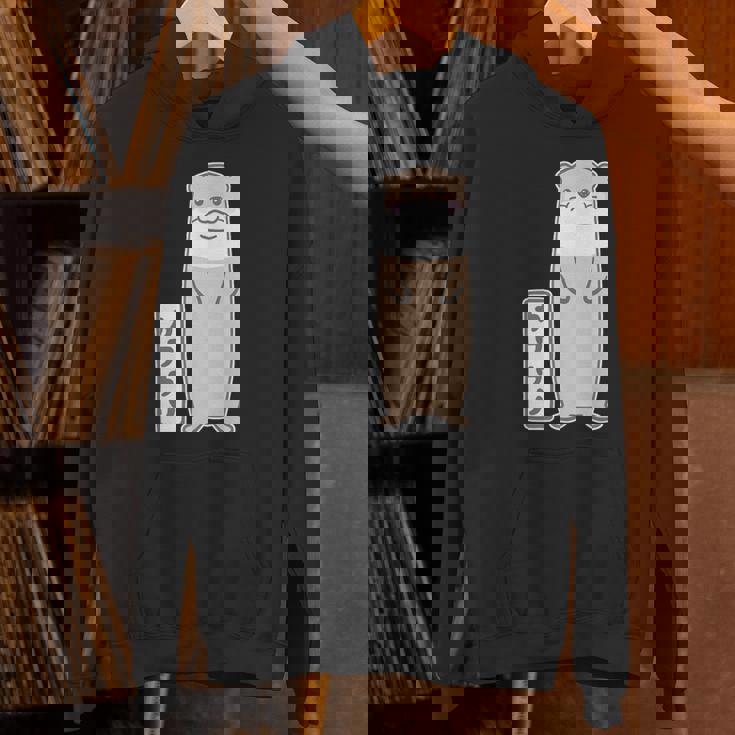 ゆるカワウソさん（Aタイプ）コツメカワウソ【どうぶつフレンズ】動物 ゆるくて かわいい イラスト パーカー