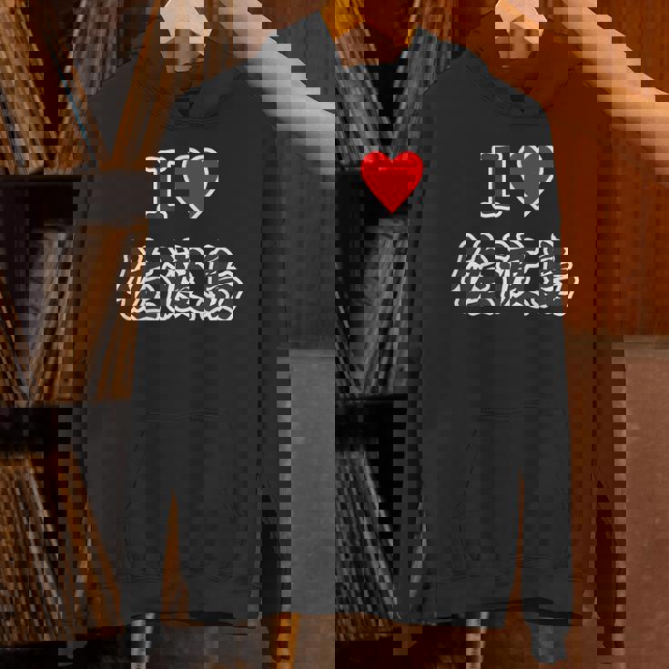 アイラブ・佐渡島（I Love ハート）【47都道府県・市区町村】佐渡ヶ島 ジモtティ 地元愛 お土産 グッズ面白 Hoodie