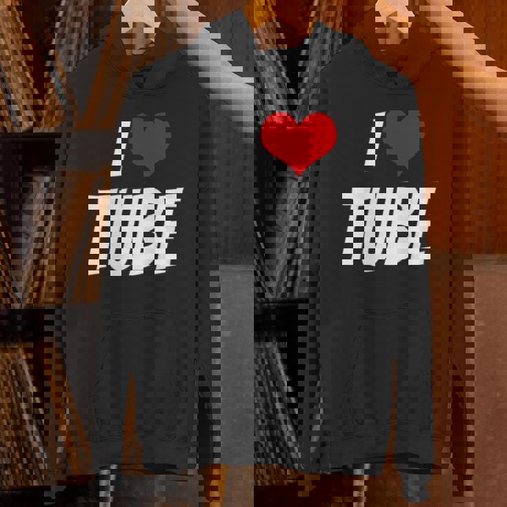 アイ・ラブ・チューブ・ハート パーカー