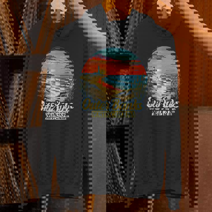 アウターバンクス ノースカロライナ コースタル サンセット ビーチ 灯台 パーカー