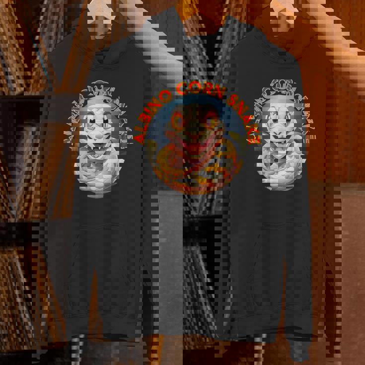 アルビノコーンスネーク 動物 可愛い 人気 へび 蛇 干支 巳 動物園 へび好き 愛好家 爬虫類 コーンスネーク パーカー