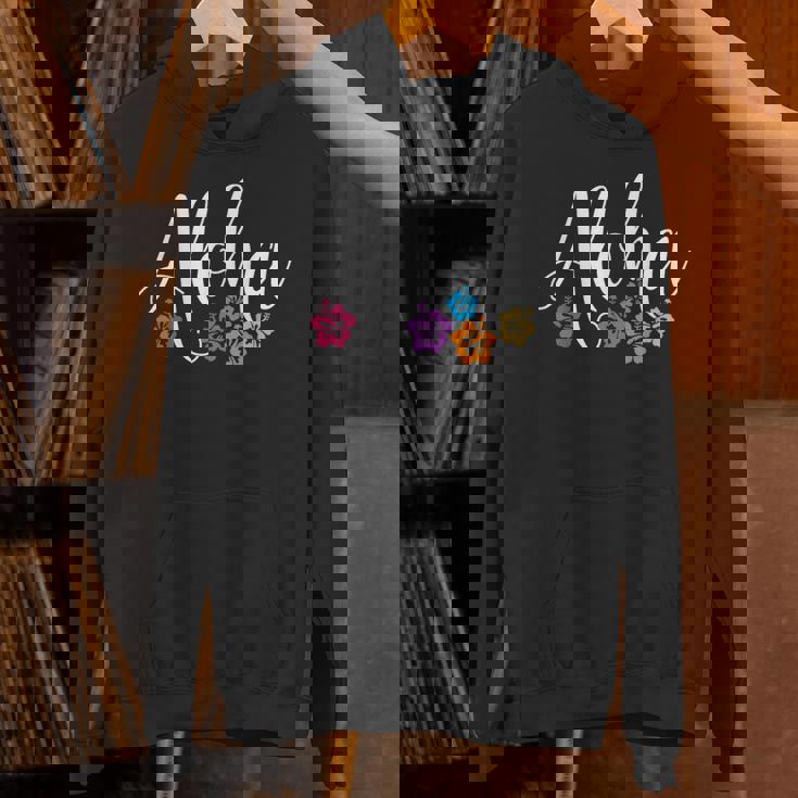 アロハ ハワイアン ハイビスカス フラワー サーファー マウイ カウアイ ハワイ Hoodie