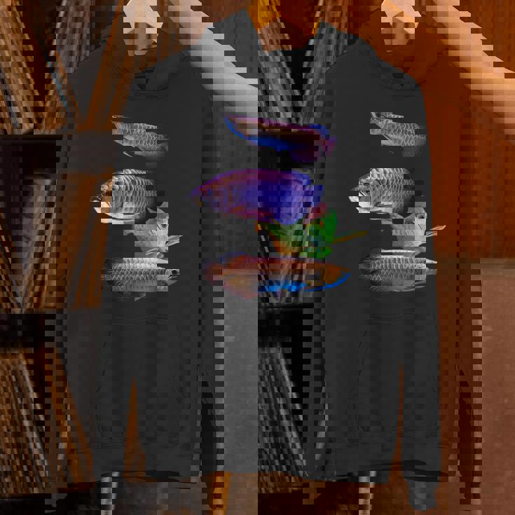 アロワナ 水槽 水槽 愛好家 大型 アロワナ デザイン Hoodie