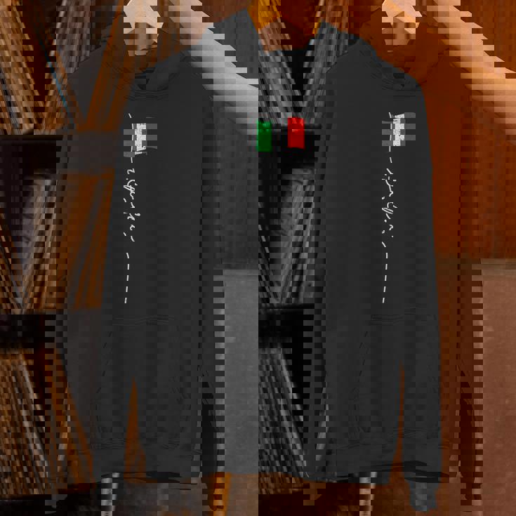 イタリアシグネチャーフラッグポール エレガントな愛国的なイタリア国旗 パーカー