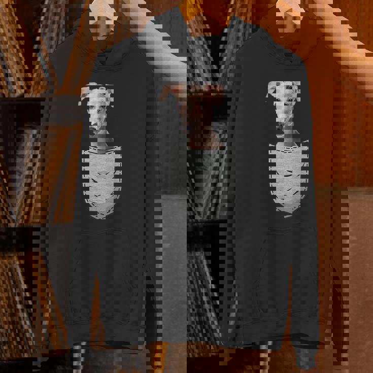 イタリアングレイハウンド ウィペットチェストバッグ 犬の飼い主用 パーカー