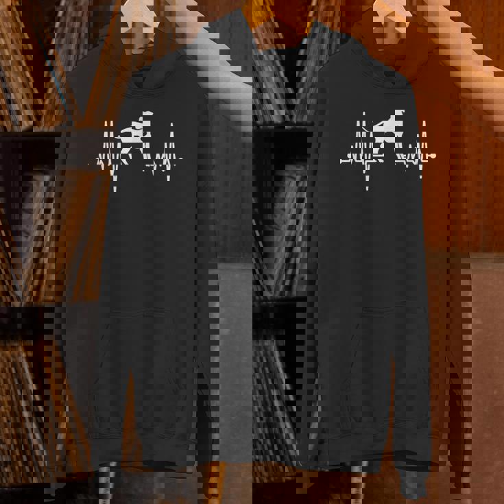 イタリア製グレイハウンド ハートビート ドッグラバー。 Hoodie