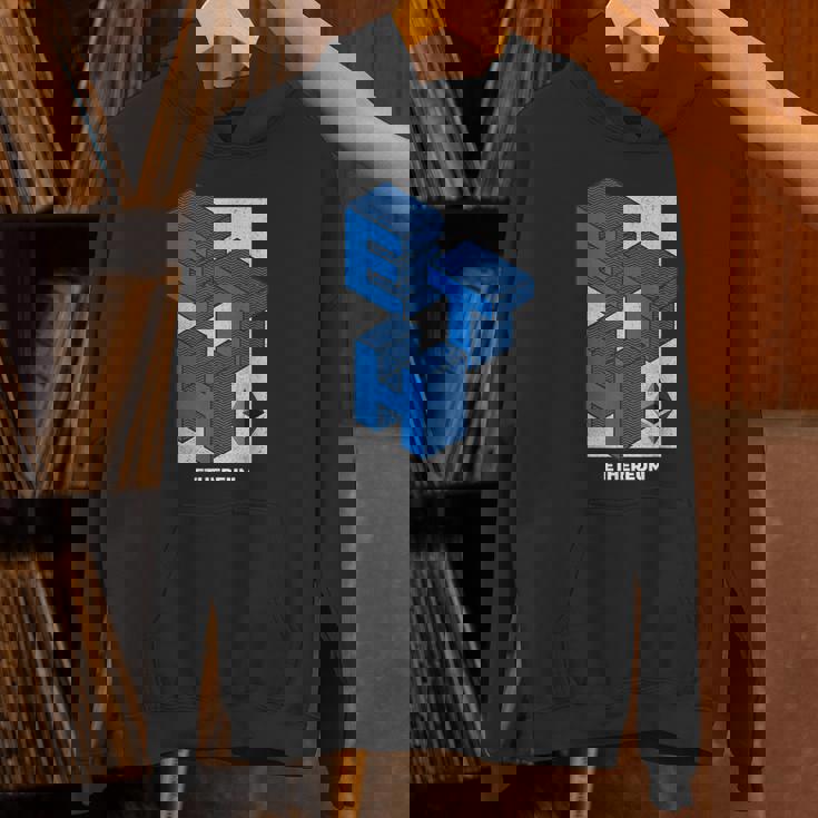 イーサリアム クリプトアイソメトリックテキスト Eth 暗号通貨シャツ パーカー