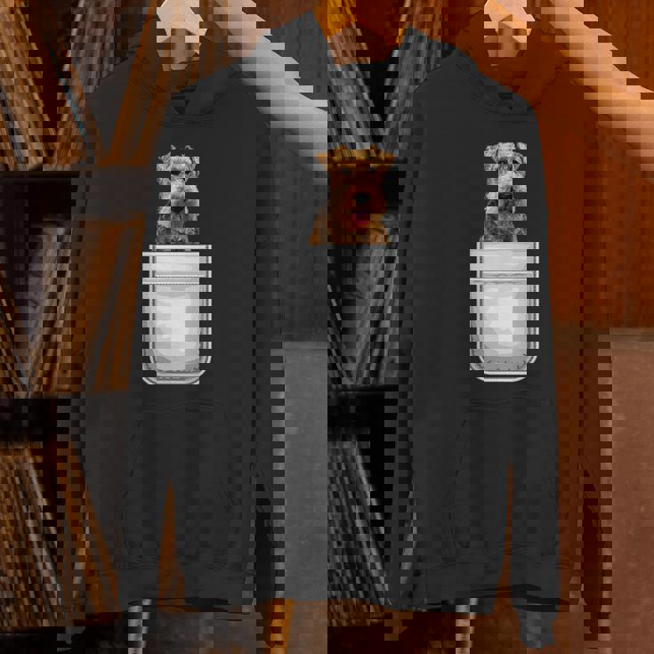 ウェルシュテリア パピー ドッグ ポケット入り パーカー