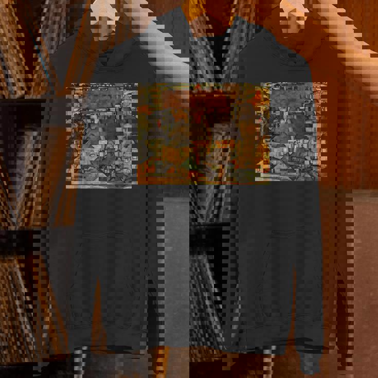 エゴン・シーレ作 イエロー・シティ 1914 パーカー