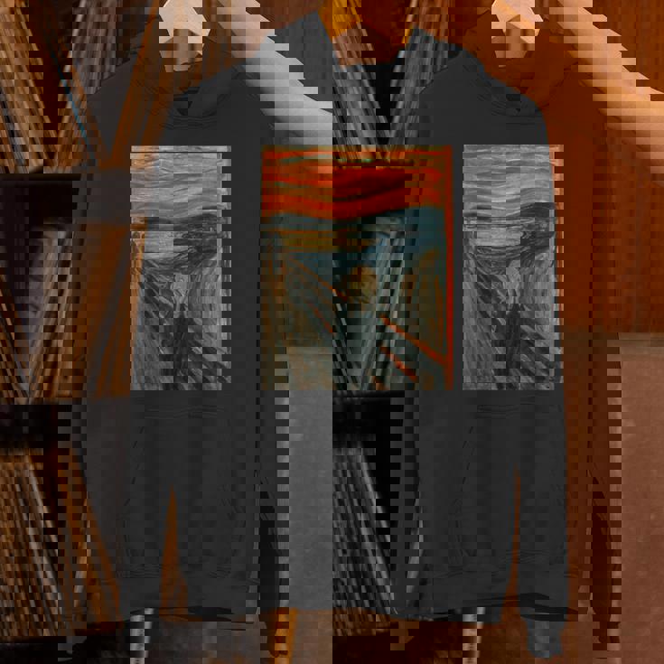 エドヴァルド表現主義の叫びムンクアート パーカー