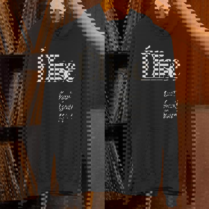 エリーゼ 威厳があり、優雅で洗練された Hoodie