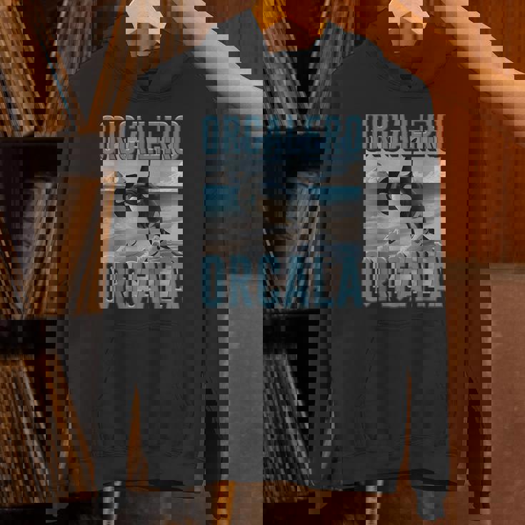 オルカレロ オルカラ オルカラ オルカ イタリア ブレイン モンスター Ai キッズ パーカー