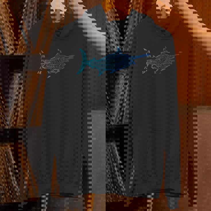 カジキ フィッシングシャツ ネイティブハワイアン ハワイアントライバル パーカー