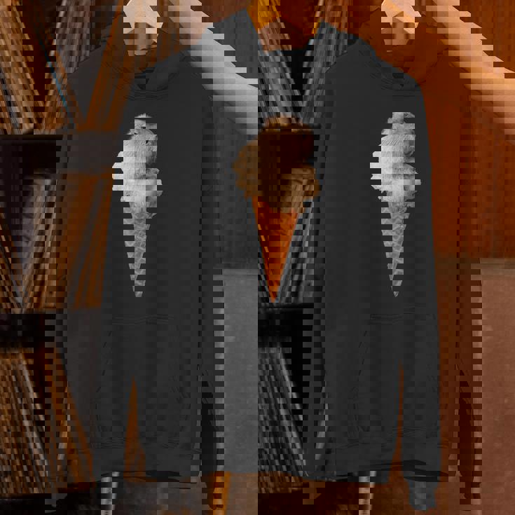 カピバラ アイスクリーム コーン おもしろ かわいい Hoodie