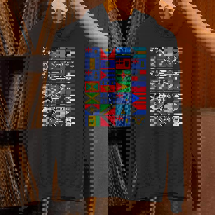 カリブ海国旗 ユニティプライド お土産 地理ギフト パーカー