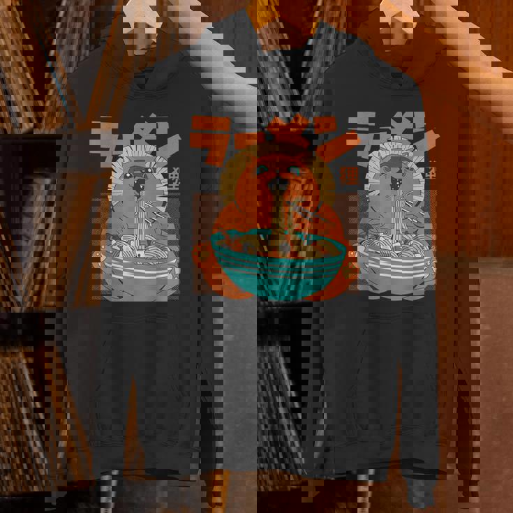 カワイイ ラーメンタヌキ妖怪 オタク アニメ 漫画 パーカー