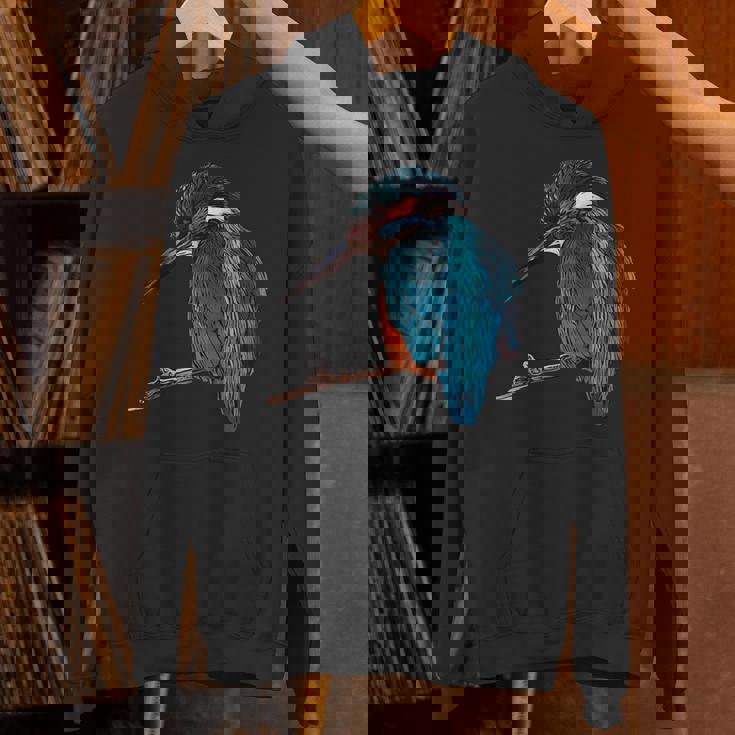 カワセミ 動物モチーフ 動物の顔 鳥モチーフ 動物モチーフ 鳥 カワセミ Hoodie