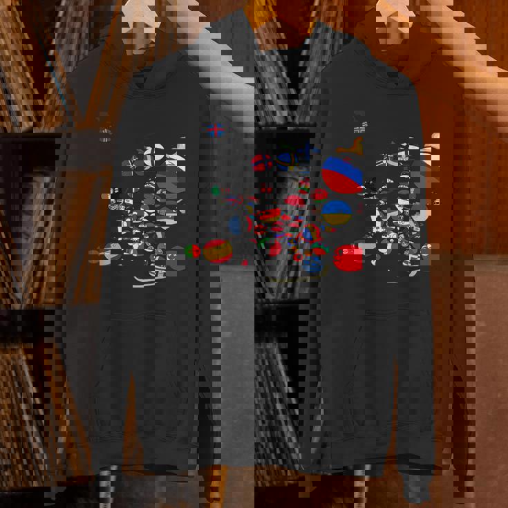 カントリーボール ヨーロッパ 面白い パーカー