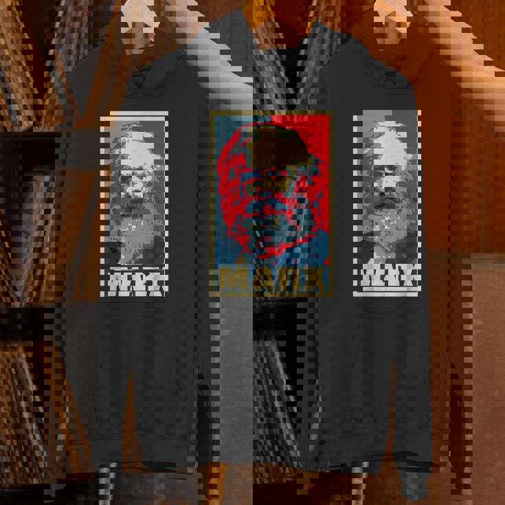 カール・マルクス プロパガンダ ポスター ポップアート パーカー